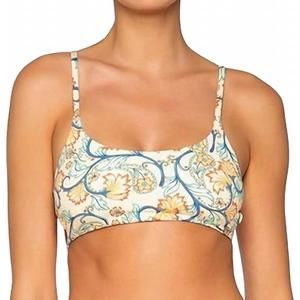 NEW B SWIM belize bralette bikini top in santorini